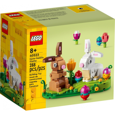 easter rabbits display
