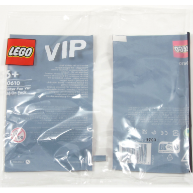 winter fun vip add-on pack polybag