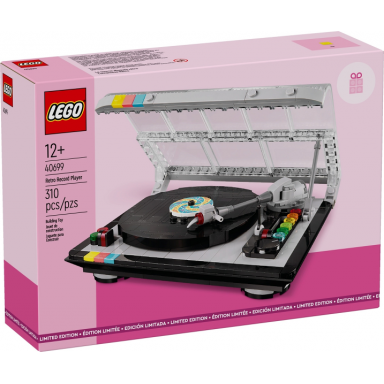 retro record player