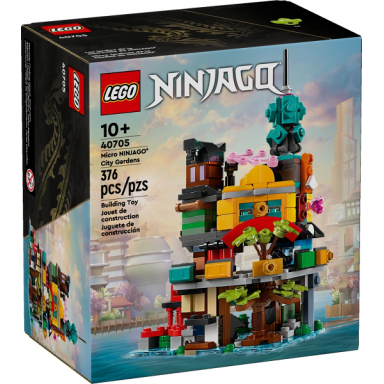 micro ninjago city gardens