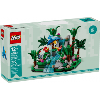 tropical rainforest diorama