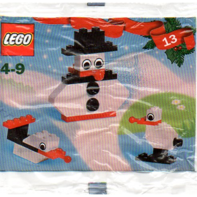 advent calendar 2001 creator day 13 - snowman