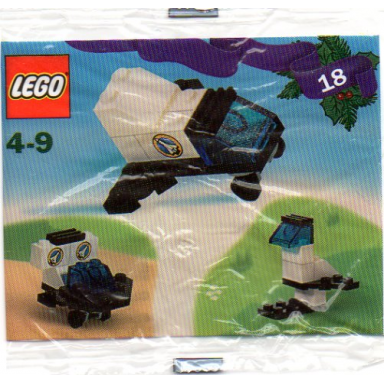 advent calendar 2001 creator day 18 - space shuttle