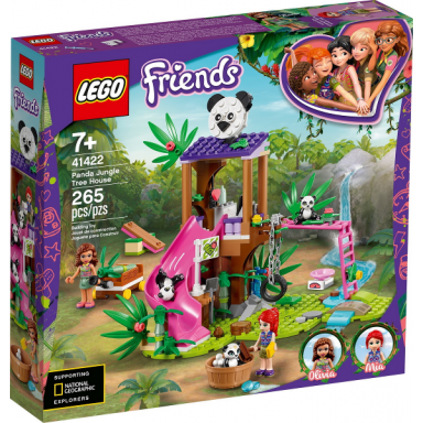 panda jungle tree house