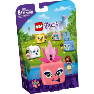 olivias flamingo cube