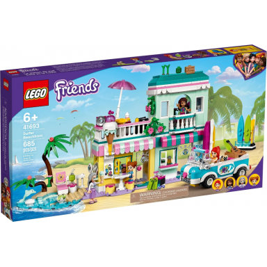 surfer beachfront