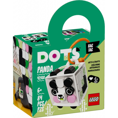 panda - bag tag