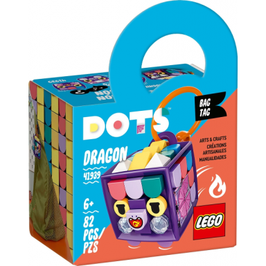dragon - bag tag