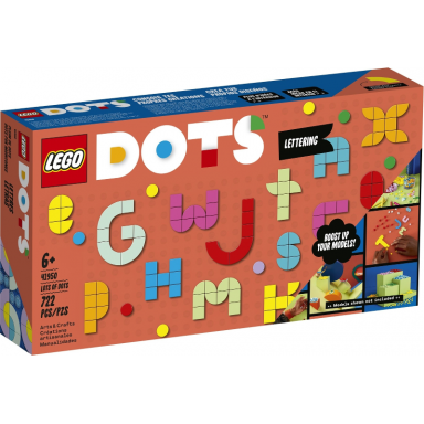 lots of dots - lettering