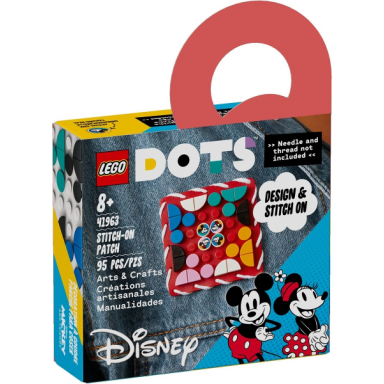 stitch-on patch mickey mouse minnie mouse