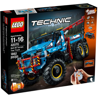6x6 all terrain tow truck