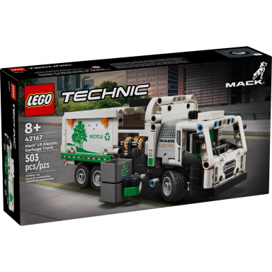 mack lr electric garbage truck