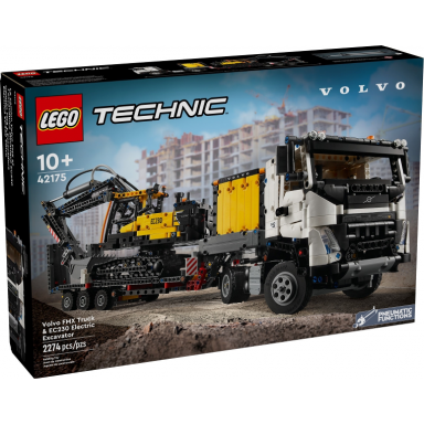 volvo fmx truck ec230 electric excavator