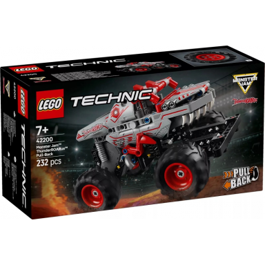monster jam thunderroarus pull-back