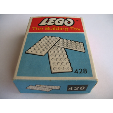 5 plates 4 x 8 the building toy