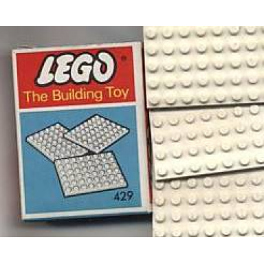 4 plates 6 x 8 the building toy