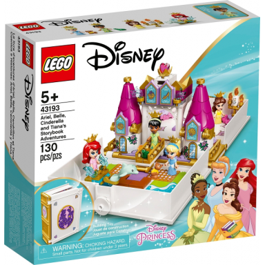 ariel belle cinderella and tianas storybook adventures