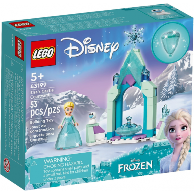 elsa’s castle courtyard