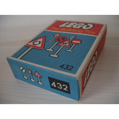 road signs the building toy