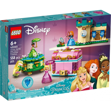 aurora merida and tiana’s enchanted creations