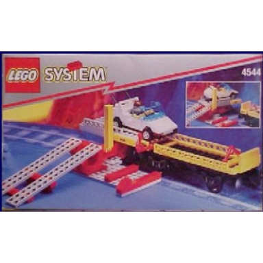 car transport wagon with car