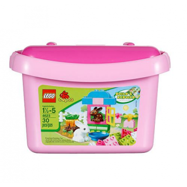 pink brick box