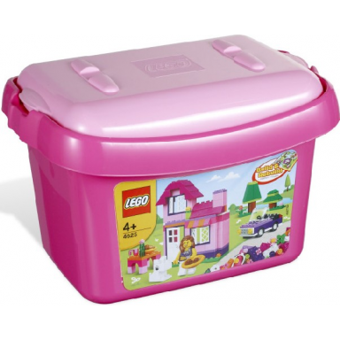 pink brick box