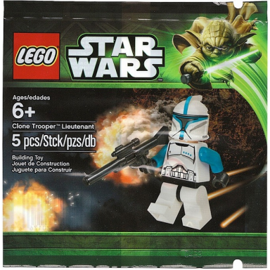 clone trooper lieutenant polybag