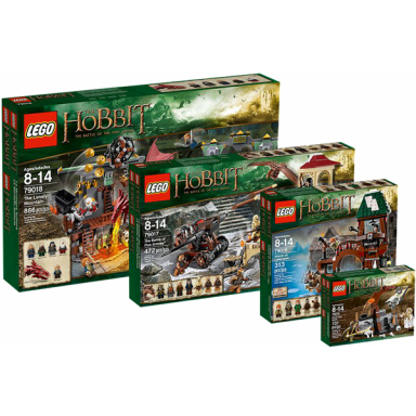 the hobbit ultimate kit 79015 79016 79017 79018