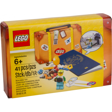 travel building suitcase
