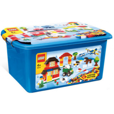 build play blue tub