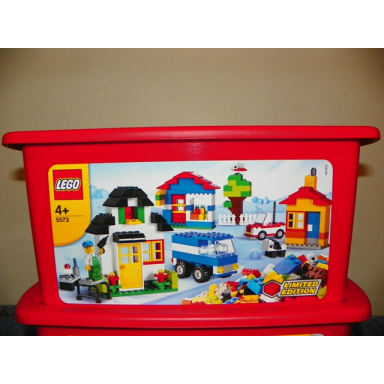 build play red tub