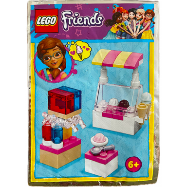 ice cream shop foil pack