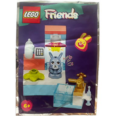 bunny at veterinary station foil pack