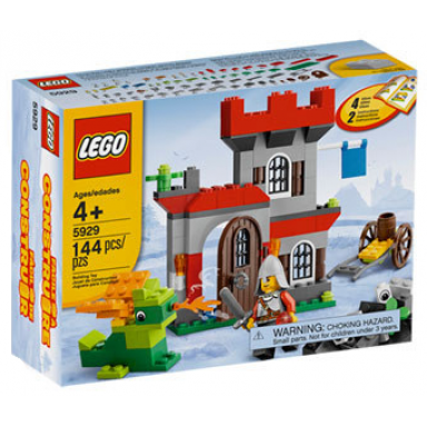 knight and castle building set