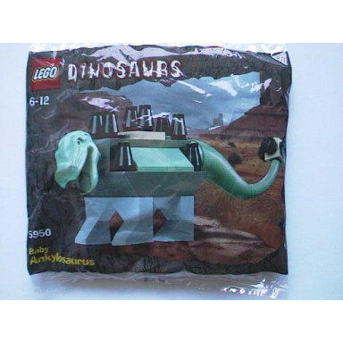 baby ankylosaurus polybag