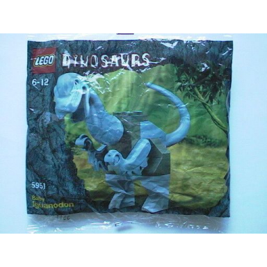 baby iguanodon polybag