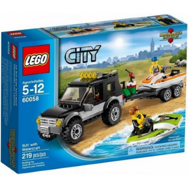 suv with watercraft