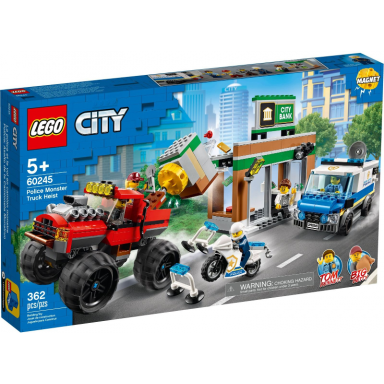 police monster truck heist