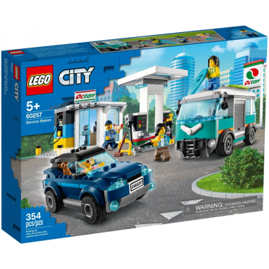 service station