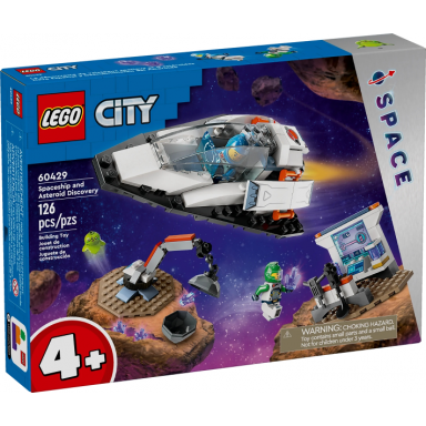 spaceship and asteroid discovery