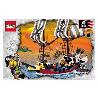 pirate battle ship red beard runner reissue