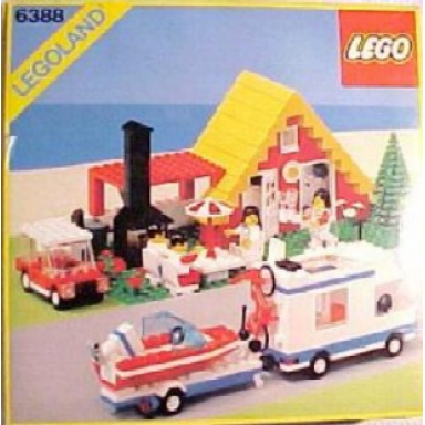 holiday home with caravan