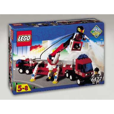 fire fighters lift truck