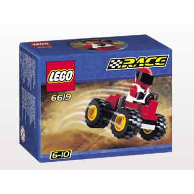 red four wheel driver