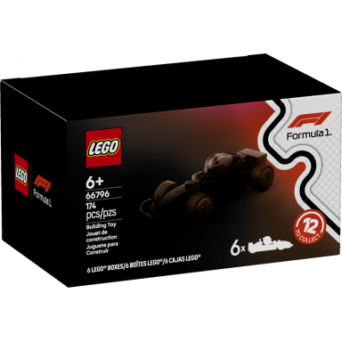 f1 collectible race cars box of 6