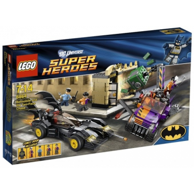 batmobile and the two-face chase