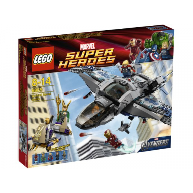 quinjet aerial battle