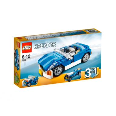 blue roadster