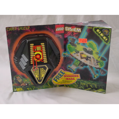 cyber saucer with promotional mask
